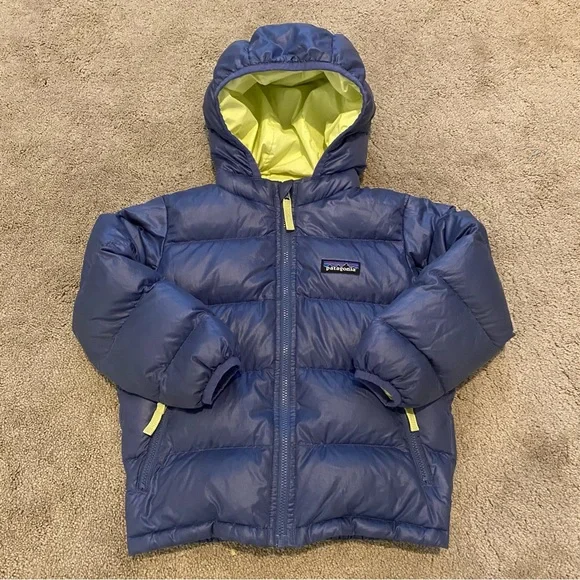 Baby Hi-Loft Down Sweater™ Hoody • Size 3T • Blue - Picture 1 of 10